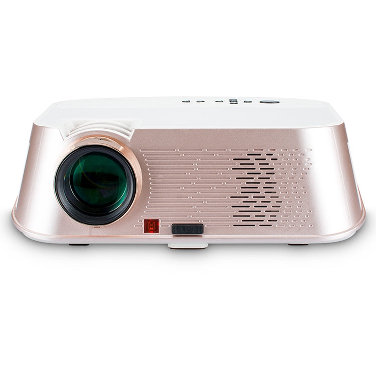 VS626 Android 3500ANSI Lumens 1080*720 Resolution LED+LCD Technology Smart Projector, Support AV / HDMI / SD Card / USB / VGA (Gold) - LED Projector by PMC Jewellery | Online Shopping South Africa | PMC Jewellery | Buy Now Pay Later Mobicred