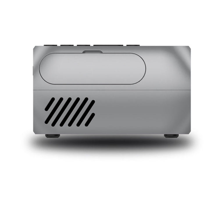 YG320 320*240 Mini LED Projector Home Theater, Support HDMI & AV & SD & USB(Silver) - Mini Projector by PMC Jewellery | Online Shopping South Africa | PMC Jewellery | Buy Now Pay Later Mobicred