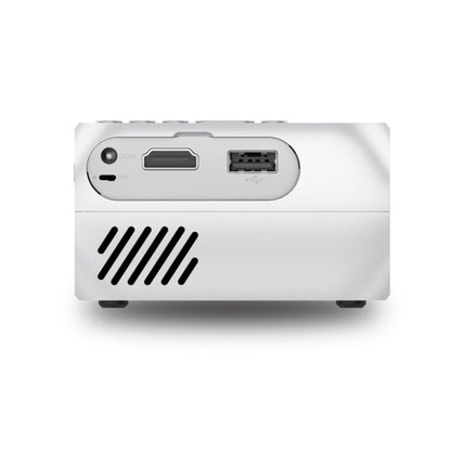 YG320 320*240 Mini LED Projector Home Theater, Support HDMI & AV & SD & USB(White) - Mini Projector by PMC Jewellery | Online Shopping South Africa | PMC Jewellery | Buy Now Pay Later Mobicred