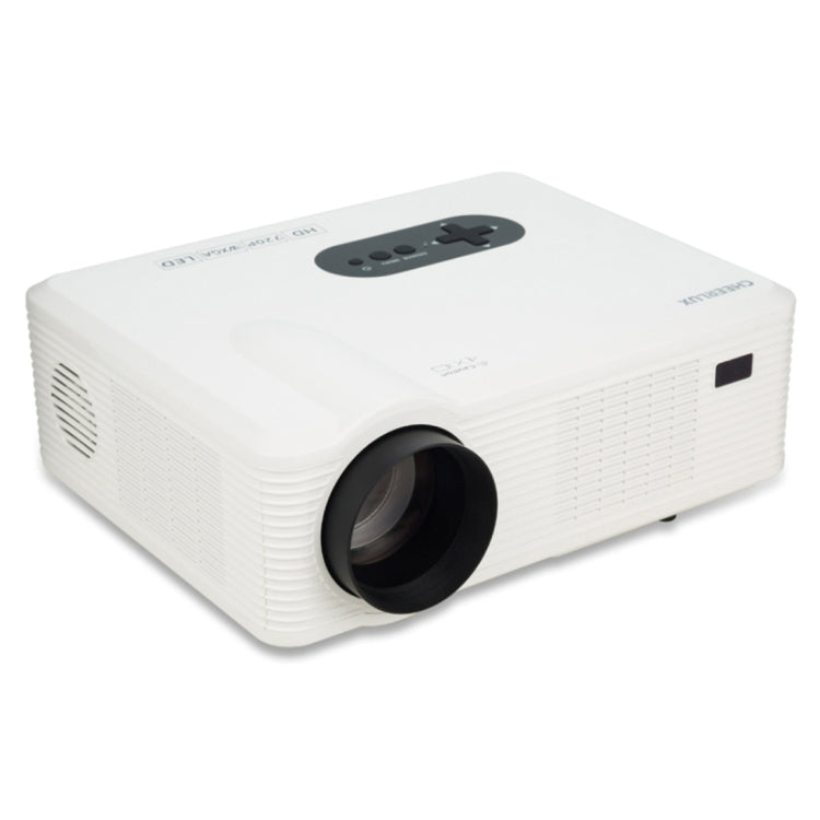 CL720 3000LM 1280x800 Home Theater LED Projector with Remote Controller, Support HDMI, VGA, YPbPr, Video, Audio, TV, USB Interfaces(White) - LED Projector by PMC Jewellery | Online Shopping South Africa | PMC Jewellery | Buy Now Pay Later Mobicred