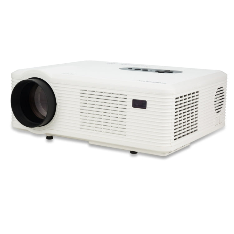 CL720 3000LM 1280x800 Home Theater LED Projector with Remote Controller, Support HDMI, VGA, YPbPr, Video, Audio, TV, USB Interfaces(White) - LED Projector by PMC Jewellery | Online Shopping South Africa | PMC Jewellery | Buy Now Pay Later Mobicred