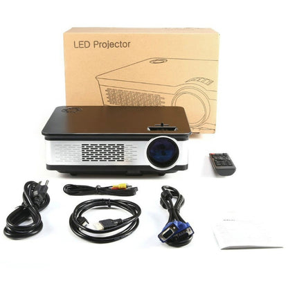 Wejoy L2 300ANSI Lumens 5.8 inch LCD Technology HD 1280*768 pixel Projector with Remote Control,  VGA, HDMI(Black) - Mini Projector by WEJOY | Online Shopping South Africa | PMC Jewellery | Buy Now Pay Later Mobicred