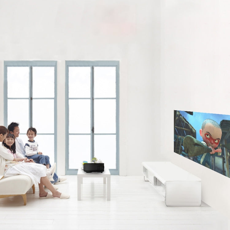 Cheerlux CL760 3600 Lumens 1280x800 720P 1080P HD Android Smart Projector, Support HDMI x 2 / USB x 2 / VGA / AV(White) - LED Projector by Cheerlux | Online Shopping South Africa | PMC Jewellery | Buy Now Pay Later Mobicred