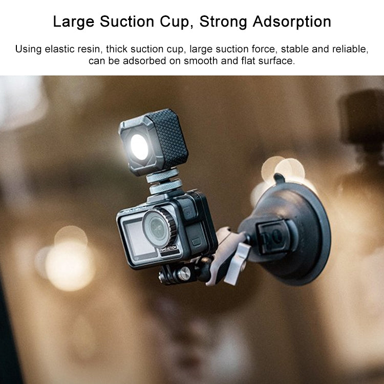 PGYTECH P-GM-132 Action Camera Suction Cup Phone Holder for DJI Osmo Action & GoPro 8/7(Silver) - Mount & Holder by PGYTECH | Online Shopping South Africa | PMC Jewellery | Buy Now Pay Later Mobicred