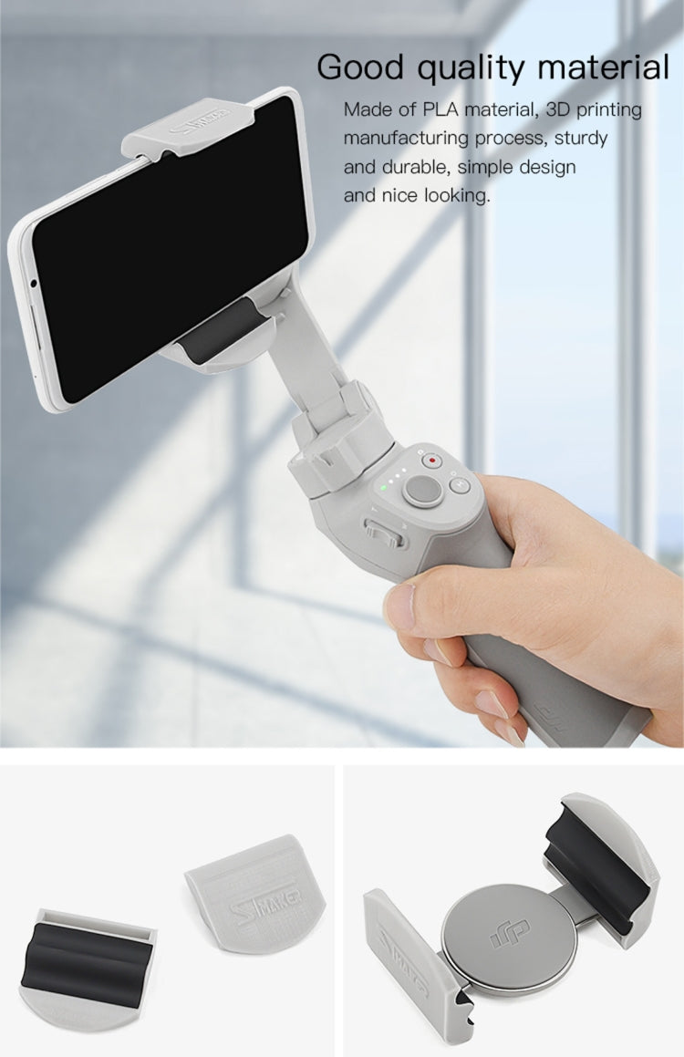 STMAKER Handheld Gimbal Quick Release Magnetic Buckle Clamp Expansion Bracket for DJI OM4 -  by PMC TechLife | Online Shopping South Africa | PMC TechLife | Buy Now Pay Later Mobicred