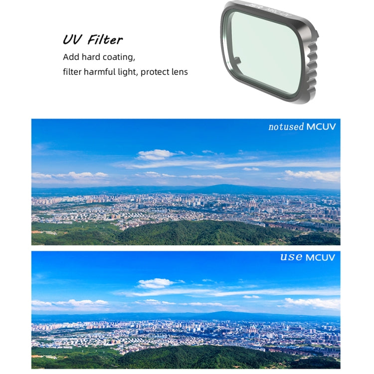 JSR KS MCUV Lens Filter for DJI Air 2S, Aluminum Frame - Lens Filter by JSR | Online Shopping South Africa | PMC Jewellery | Buy Now Pay Later Mobicred