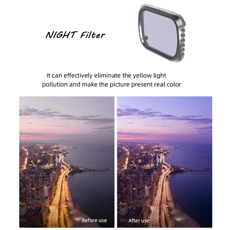 JSR KS 8 in 1 UV + CPL + ND8 + ND16 + ND32 + ND64 + STAR + NIGHT Lens Filter for DJI Air 2S, Aluminum Frame - Lens Filter by JSR | Online Shopping South Africa | PMC Jewellery | Buy Now Pay Later Mobicred