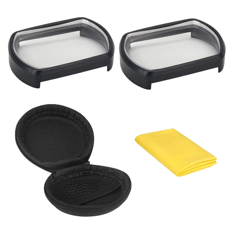 RCSTQ 2 PCS 500 Degree Myopia Glasses Lens Vision Correction Aspherical Lens for DJI FPV Goggles V2 - Lens Accessories by RCSTQ | Online Shopping South Africa | PMC TechLife | Buy Now Pay Later Mobicred