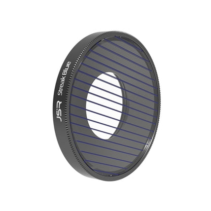 JSR Streak Drawing Lens Filter For DJI Osmo Action 3(Blue) - Lens Filter by JSR | Online Shopping South Africa | PMC Jewellery | Buy Now Pay Later Mobicred