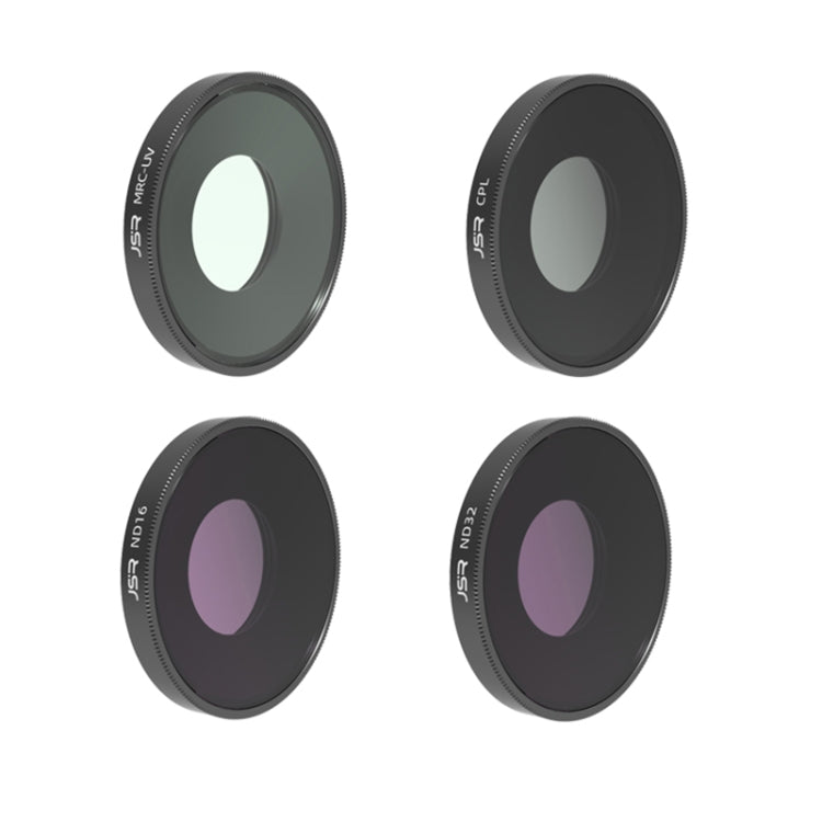 JSR 4 in 1 UV CPL ND16 ND32 Lens Filter For DJI Osmo Action 3 - Lens Filter by JSR | Online Shopping South Africa | PMC Jewellery | Buy Now Pay Later Mobicred