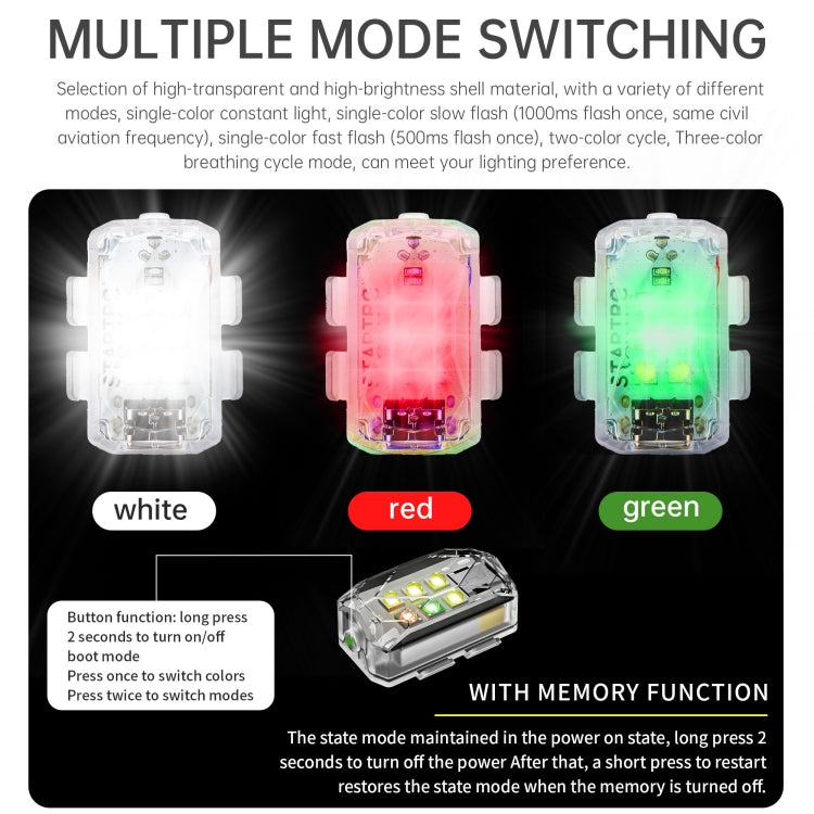 STARTRC Drone Strobe Night Alarm LED Light - Others by STARTRC | Online Shopping South Africa | PMC TechLife | Buy Now Pay Later Mobicred