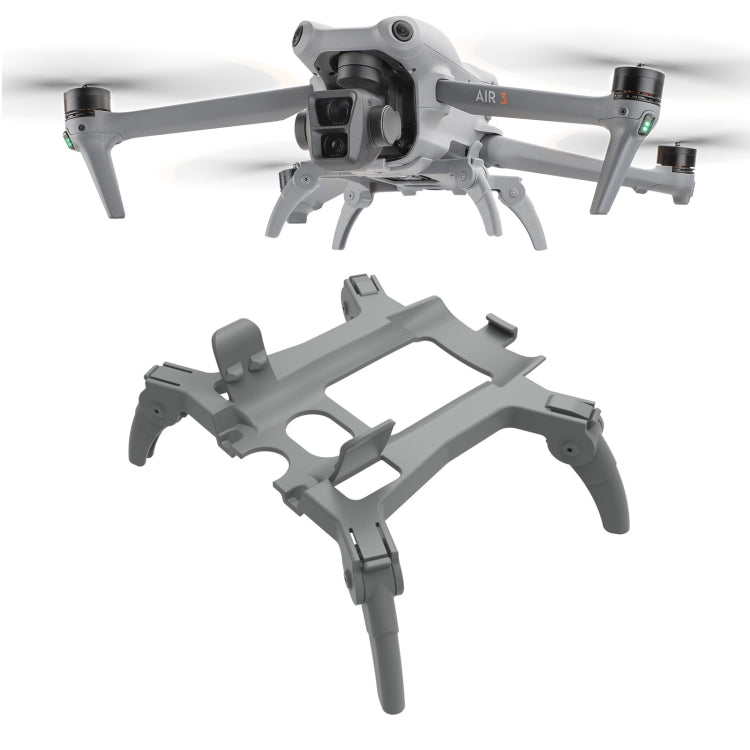 For DJI Air 3S / 3 Sunnylife Landing Gear Extensions Heightened Spider Gears Support Leg (Grey) - free shipping - PMC TechLife - Order now!