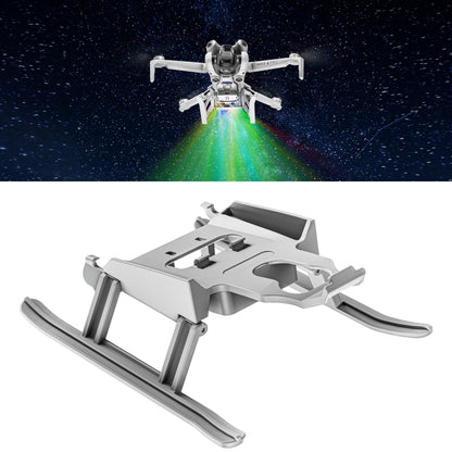 For DJI Mini 4 Pro STARTRC LED Light Folding Heightened Landing Gear Training Rack (Grey) - Other by STARTRC | Online Shopping South Africa | PMC Jewellery | Buy Now Pay Later Mobicred