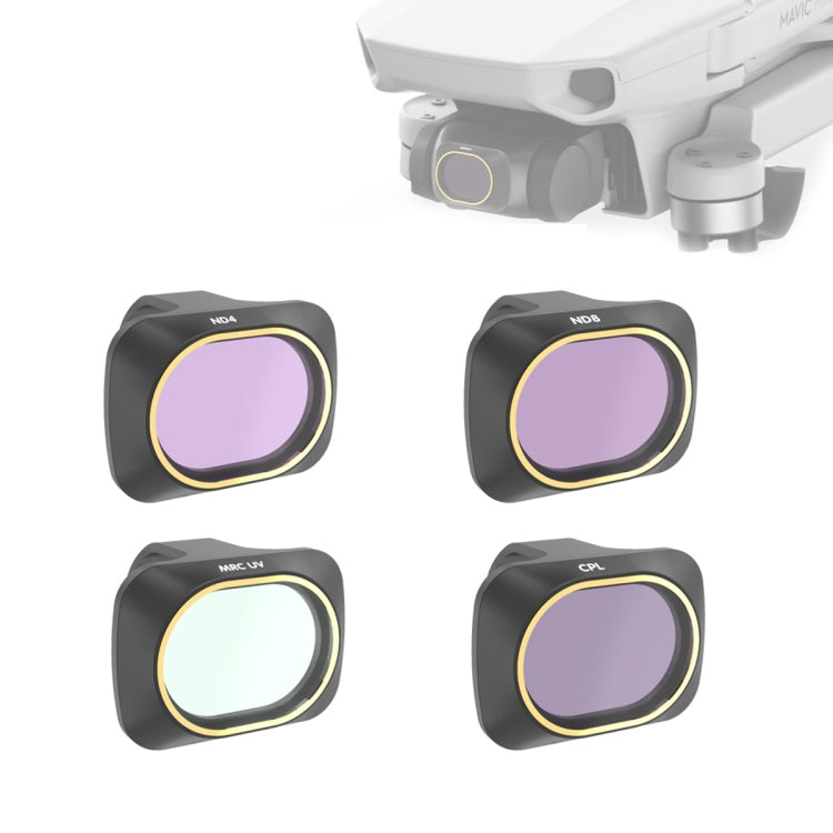 JSR Drone 4 in 1 UV +CPL+ND4+ND8 Lens Filter for DJI MAVIC mini - free shipping - PMC TechLife - Order now!