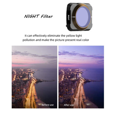 JSR Drone NIGHT Light Pollution Reduction  Lens Filter for DJI MAVIC Air 2 -  by JSR | Online Shopping South Africa | PMC Jewellery | Buy Now Pay Later Mobicred