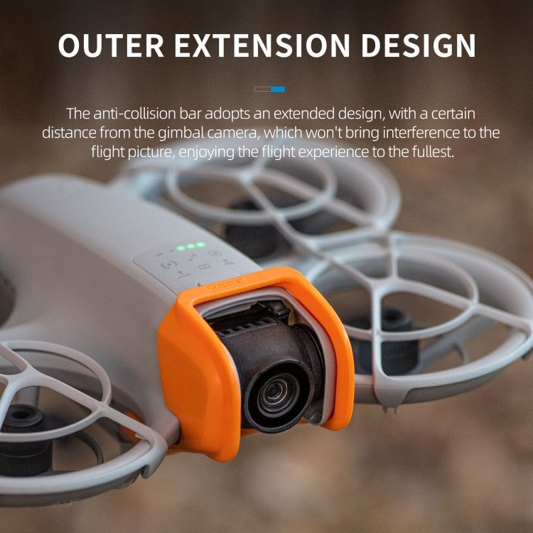 For DJI Neo STARTRC Gimbal Lens Anti-collision Protection Bumper (Orange) - free shipping - PMC TechLife - Order now!