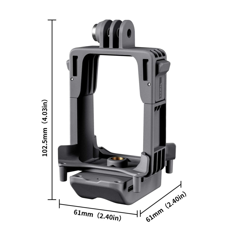 For DJI Avata 2 STARTRC Air-Dropping System Thrower Parabolic (Dark Gray) - free shipping - PMC TechLife - Order now!