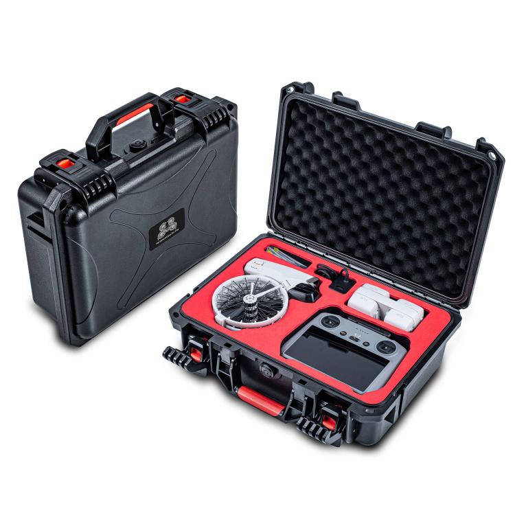 For DJI Flip STARTRC Waterproof ABS Suitcase Storage Box (Black) - free shipping - PMC TechLife - Order now!
