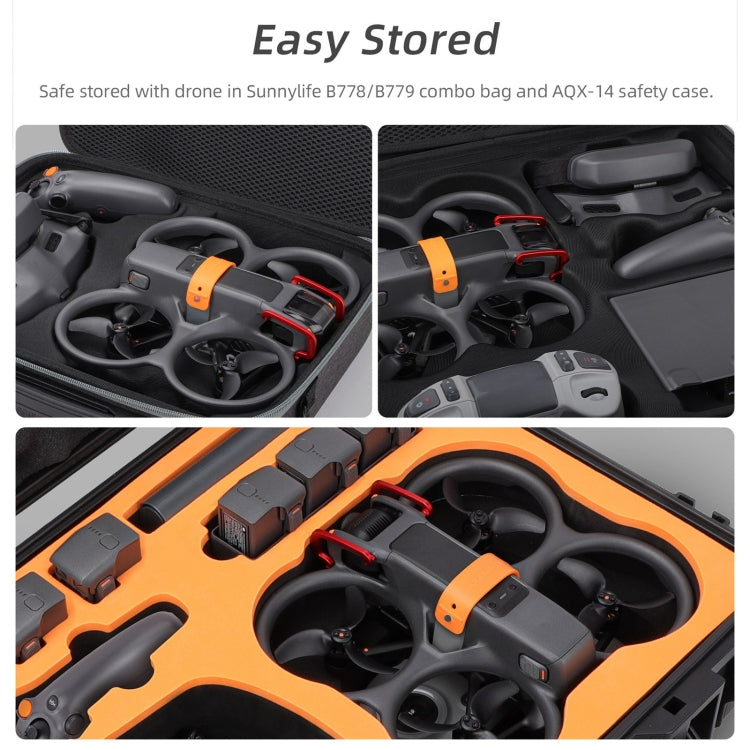 For DJI AVATA 2 Sunnylife LG797 Landing Gear Extensions Heightened Spider Gears Support Leg (Orange) -  by Sunnylife | Online Shopping South Africa | PMC Jewellery | Buy Now Pay Later Mobicred