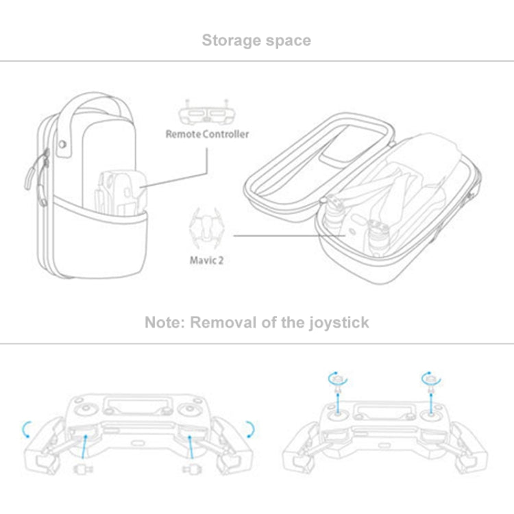PGYTECH P-HA-032 Mini Portable Storage Bag for DJI Mavic 2 - free shipping - PMC TechLife - Order now!