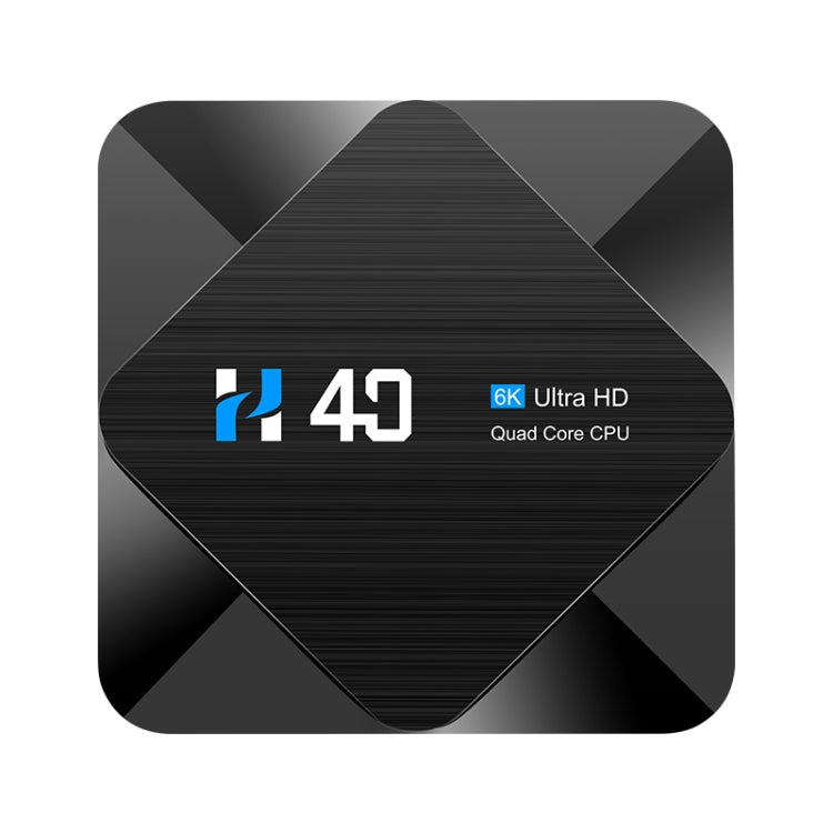 H40 4K Ultra HD Smart TV BOX Android 10.0 Media Player with Remote Control, Quad-core, RAM: 4GB, ROM: 32GB(US Plug) - Amlogic S905 by PMC Jewellery | Online Shopping South Africa | PMC Jewellery | Buy Now Pay Later Mobicred