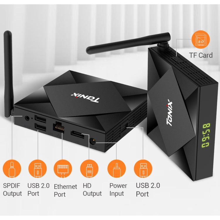 TANIX TX6s 4K Smart TV BOX Android 10 Media Player with Remote Control, Quad Core Allwinner H616, RAM: 4GB, ROM: 32GB, 2.4GHz/5GHz WiFi, Bluetooth, AU Plug - Allwinner H6 by PMC Jewellery | Online Shopping South Africa | PMC Jewellery | Buy Now Pay Later Mobicred