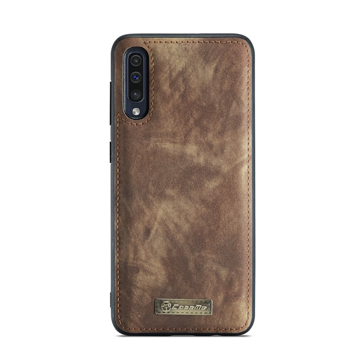 CaseMe-008 For Samaung Galaxy A30S／A50S／A50 Detachable Multifunctional Flip Leather Case (Brown) - Galaxy Phone Cases by CaseMe | Online Shopping South Africa | PMC Jewellery | Buy Now Pay Later Mobicred