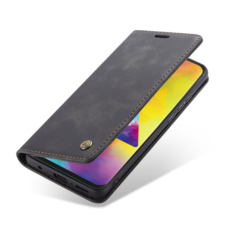 CaseMe-013 Multifunctional Horizontal Flip Leather Case with Card Slot & Holder for Galaxy M20(Black) - Galaxy Phone Cases by CaseMe | Online Shopping South Africa | PMC Jewellery | Buy Now Pay Later Mobicred