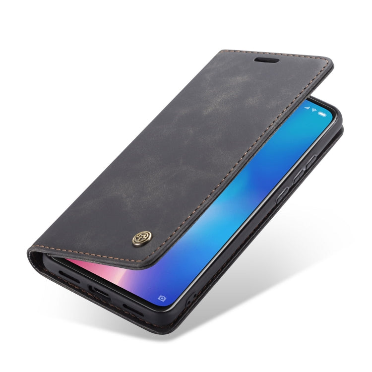 CaseMe-013 Multifunctional Horizontal Flip Leather Case with Card Slot & Holder for Xiaomi 9(Black) - Xiaomi Cases by CaseMe | Online Shopping South Africa | PMC Jewellery | Buy Now Pay Later Mobicred