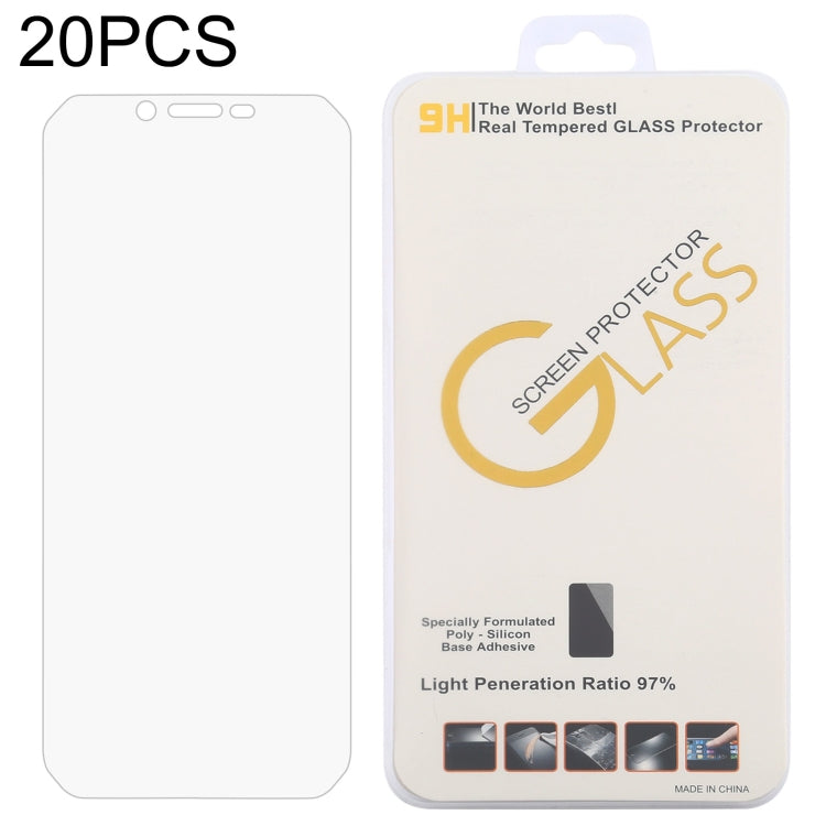 For Blackview BV9600 E 20 PCS 0.26mm 9H 2.5D Tempered Glass Film - Others by PMC TechLife | Online Shopping South Africa | PMC TechLife
