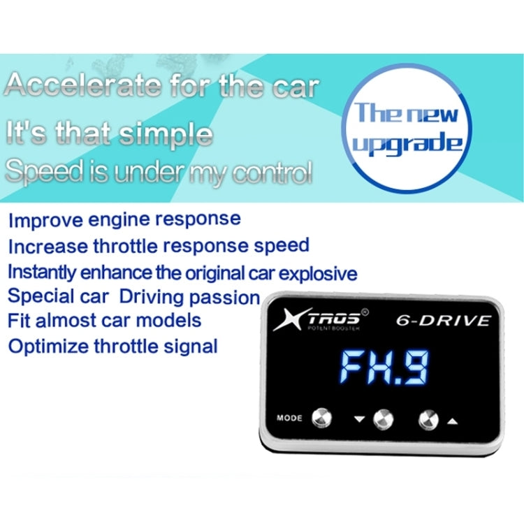 For Chrysler Pacifica 2007-2008 TROS TS-6Drive Potent Booster Electronic Throttle Controller - Car Modification by TROS | Online Shopping South Africa | PMC TechLife | Buy Now Pay Later Mobicred
