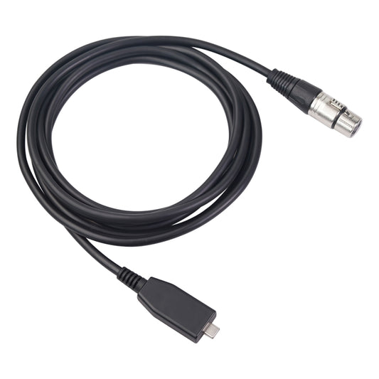 TY18 USB-C / Type-C Male to Cannon Female Microphone Recording Cable, Cable Length:3m - Microphone Audio Cable & Connector by PMC Jewellery | Online Shopping South Africa | PMC Jewellery | Buy Now Pay Later Mobicred