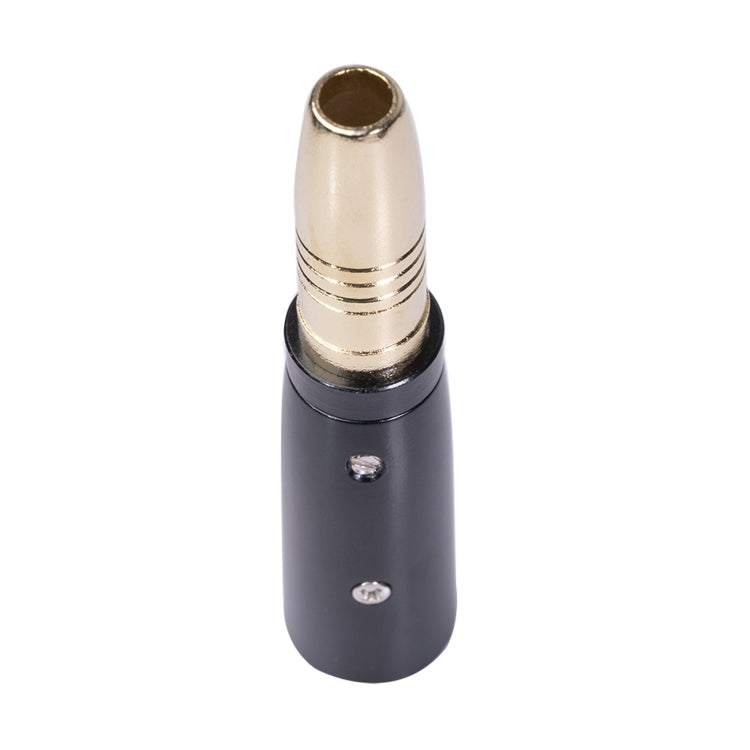 2 PCS LZ1164G Gilded 6.35mm Female to XRL Male Audio Adapter Microphone Stereo Speaker Connector - Microphone Audio Cable & Connector by PMC Jewellery | Online Shopping South Africa | PMC Jewellery | Buy Now Pay Later Mobicred