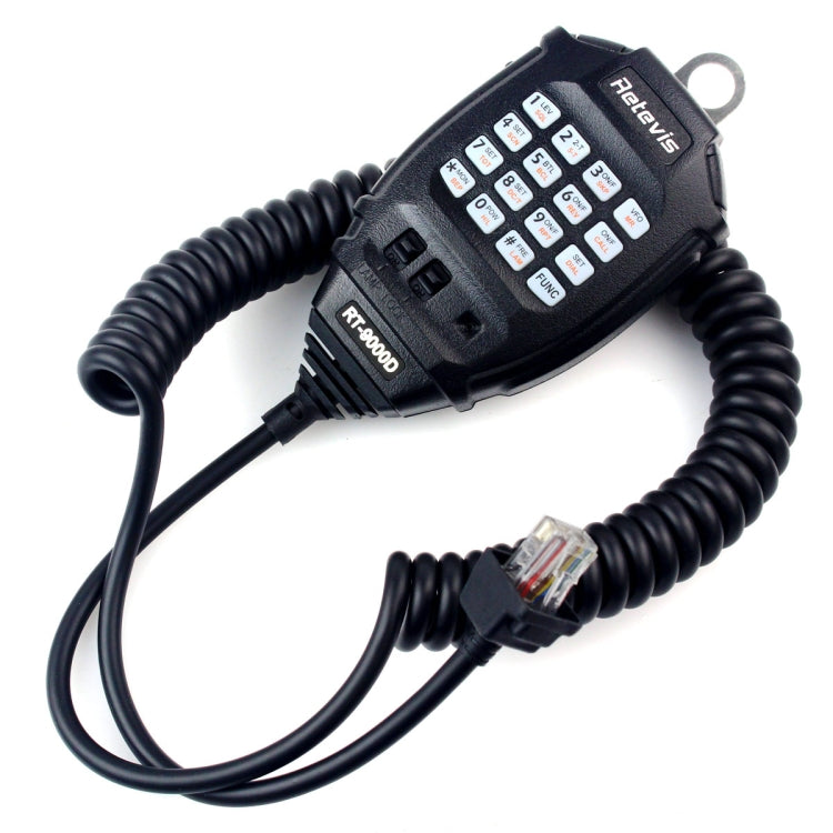 RETEVIS RT-9000D 136-174MHz 200CHS 8 Group Scrambler Car Walkie Talkie - Car Walkie Talkie by RETEVIS | Online Shopping South Africa | PMC Jewellery | Buy Now Pay Later Mobicred