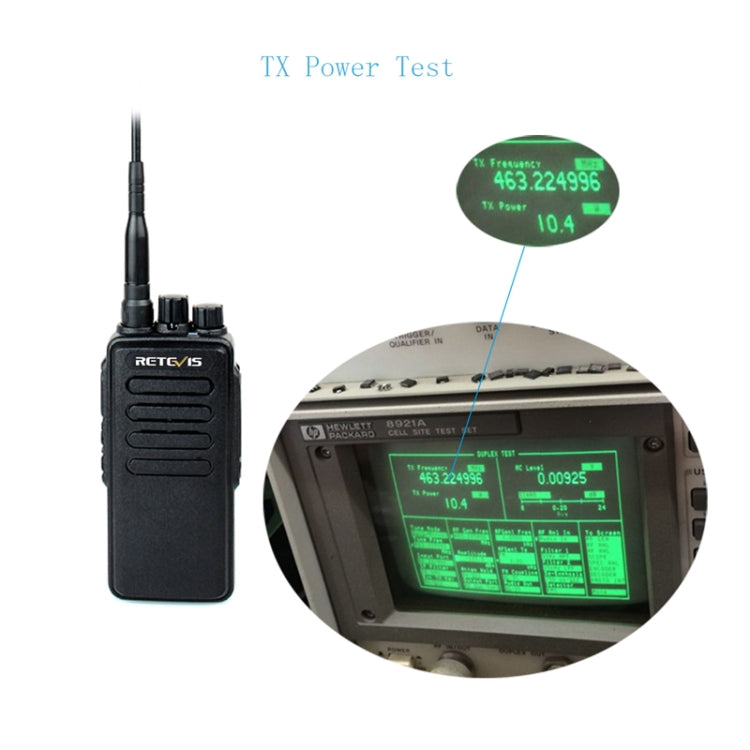 RETEVIS RT1 10W UHF 400-520MHz 16CH Handheld Walkie Talkie, US Plug - Handheld Walkie Talkie by RETEVIS | Online Shopping South Africa | PMC Jewellery | Buy Now Pay Later Mobicred