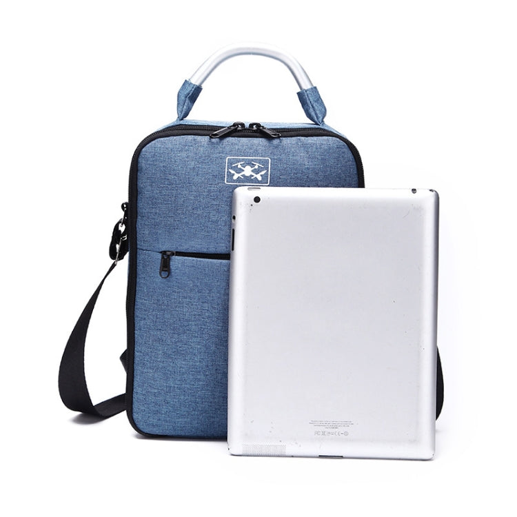 Shockproof Waterproof Single Shoulder Storage Travel Carrying Cover Case Box for DJI Air 2S(Blue+Red Liner) - Carry Cases & Bags by PMC TechLife | Online Shopping South Africa | PMC TechLife | Buy Now Pay Later Mobicred