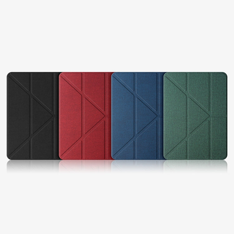 For iPad Pro 11 2022 / 2021 / 2020 MMutural Multi-fold Smart Leather Tablet Case(Dark Green) - free shipping - PMC TechLife - Order now!