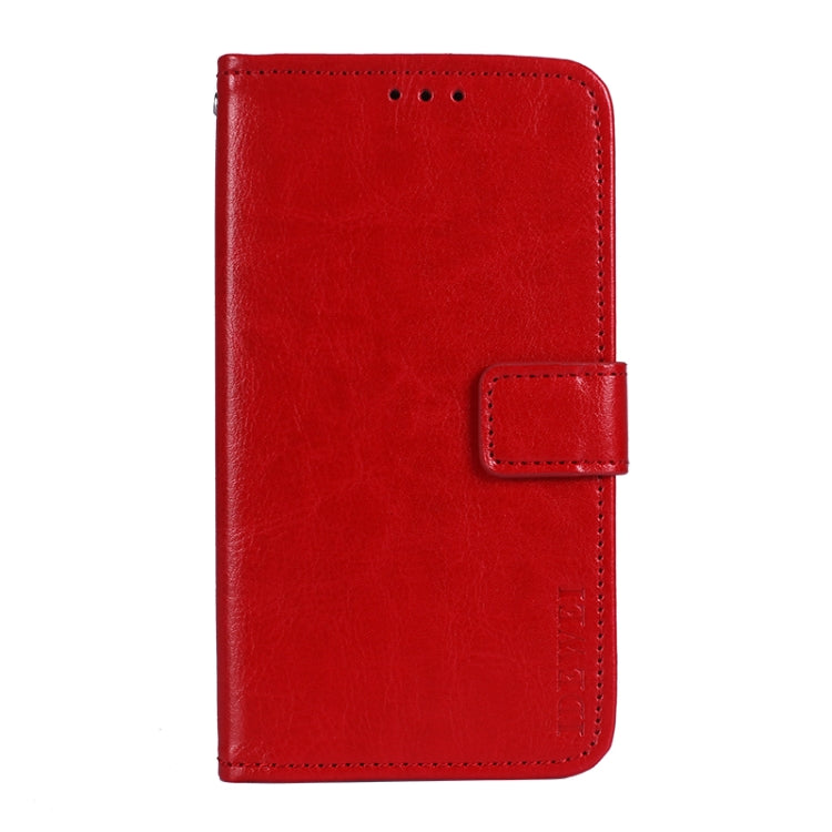 For Umidigi Bison GT idewei Crazy Horse Texture Horizontal Flip Leather Case with Holder & Card Slots & Wallet(Red) - More Brand by idewei | Online Shopping South Africa | PMC Jewellery | Buy Now Pay Later Mobicred