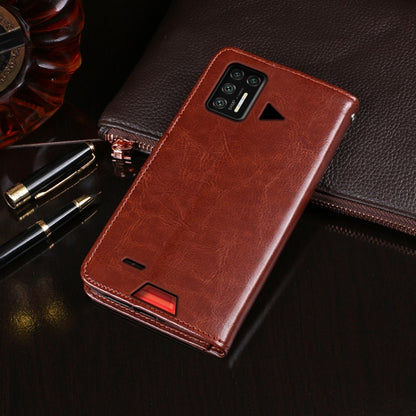 For Umidigi Bison GT idewei Crazy Horse Texture Horizontal Flip Leather Case with Holder & Card Slots & Wallet(Red) - More Brand by idewei | Online Shopping South Africa | PMC Jewellery | Buy Now Pay Later Mobicred