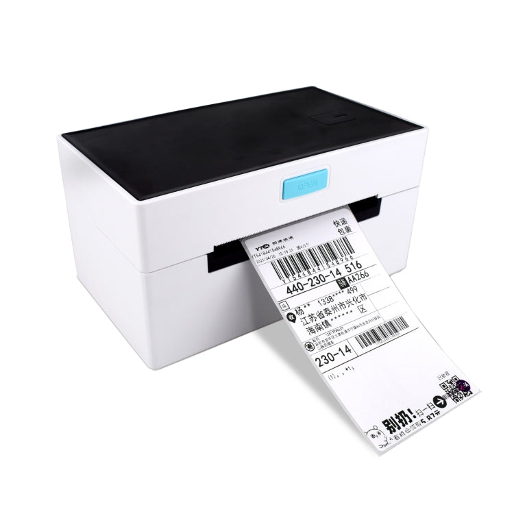 POS-9220 100x150mm Thermal Express Bill Self-adhesive Label Printer, USB with Holder Version, UK Plug - Printer by PMC Jewellery | Online Shopping South Africa | PMC Jewellery | Buy Now Pay Later Mobicred