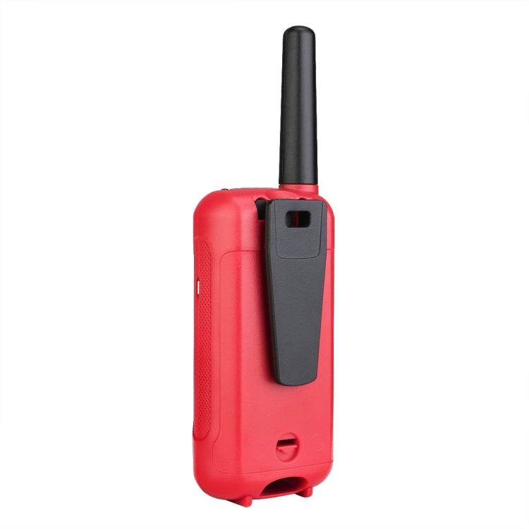 1 Pair RETEVIS RT649B 0.5W EU Frequency 446.00625-446.19375MHz 16CHS Two Way Radio Handheld Walkie Talkie, EU Plug(Red) - Handheld Walkie Talkie by RETEVIS | Online Shopping South Africa | PMC Jewellery | Buy Now Pay Later Mobicred