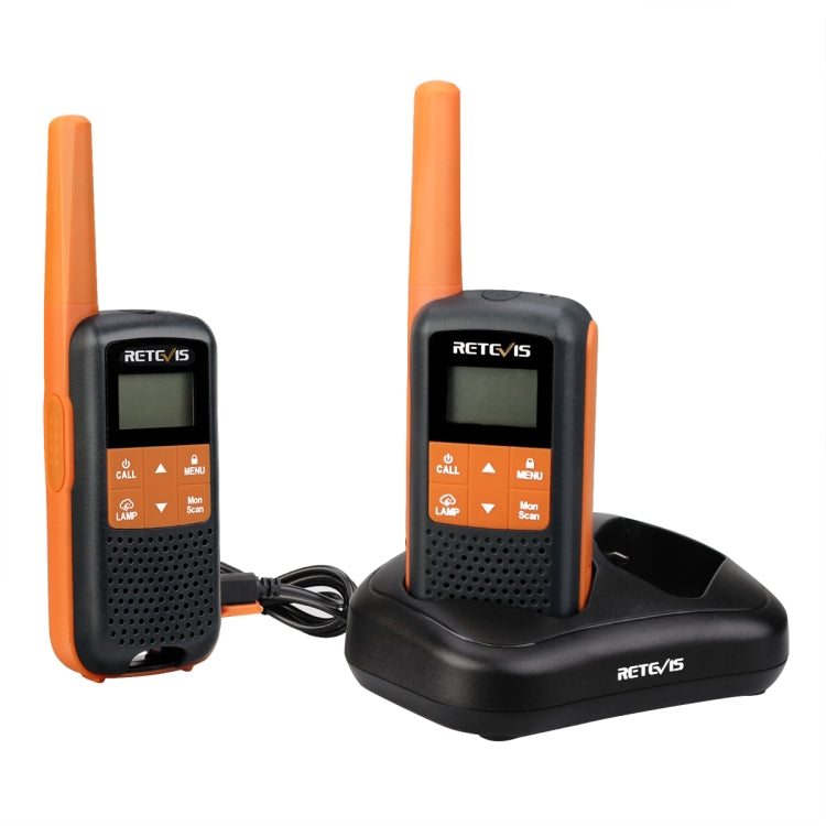 1 Pair RETEVIS RT49 462.5500-467.7125MHz 22CHS FRS License-free Handheld Walkie Talkie, US Plug - Handheld Walkie Talkie by RETEVIS | Online Shopping South Africa | PMC Jewellery | Buy Now Pay Later Mobicred