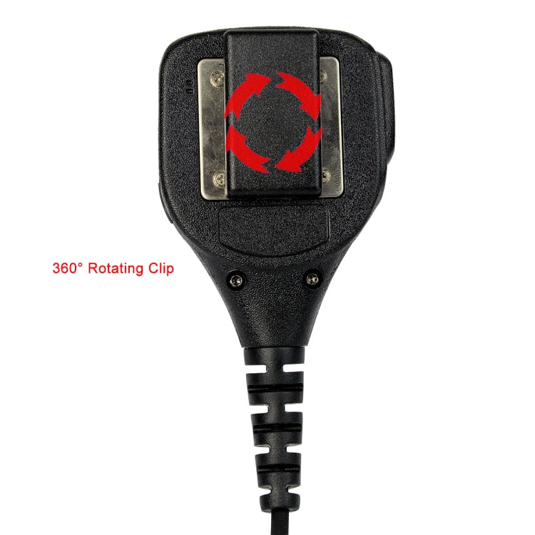 RETEVIS C9050A 2 Pin Remote Speaker Microphone for RT1/RT3/RT8/RT81 - Microphones & Headsets by RETEVIS | Online Shopping South Africa | PMC Jewellery | Buy Now Pay Later Mobicred