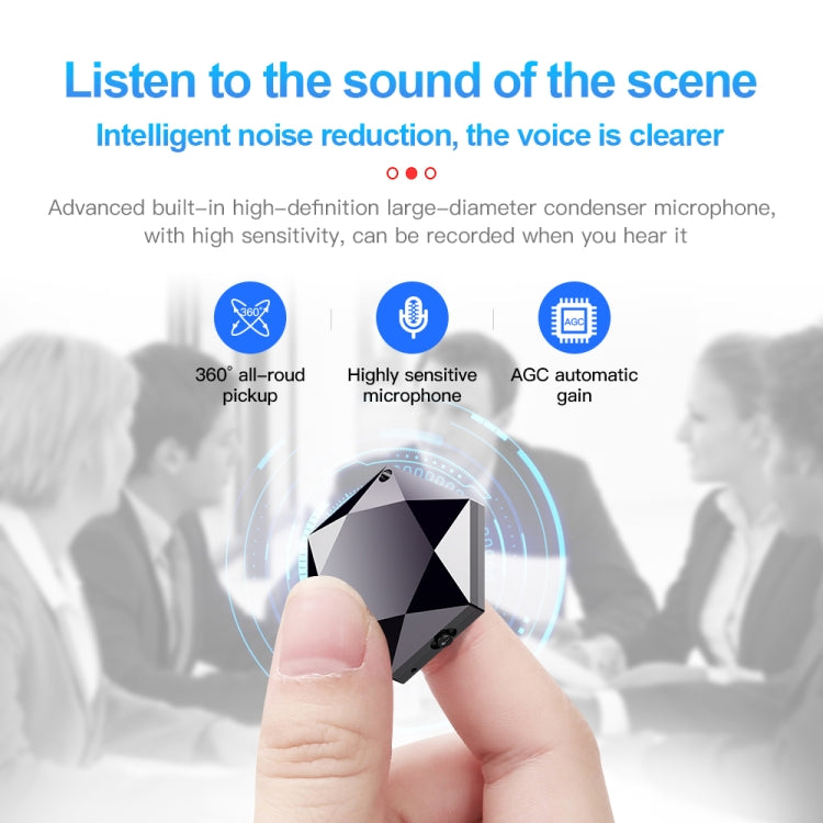 M6 Intelligent Voice Control Noise Reduction Recorder Pendant, Capacity:8GB - Recording Pen by PMC Jewellery | Online Shopping South Africa | PMC Jewellery | Buy Now Pay Later Mobicred