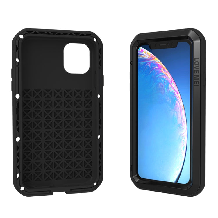 For iPhone 11 Pro Max LOVE MEI Metal Shockproof Waterproof Dustproof Protective Case(White) - iPhone 11 Pro Max Cases by LOVE MEI | Online Shopping South Africa | PMC TechLife | Buy Now Pay Later Mobicred