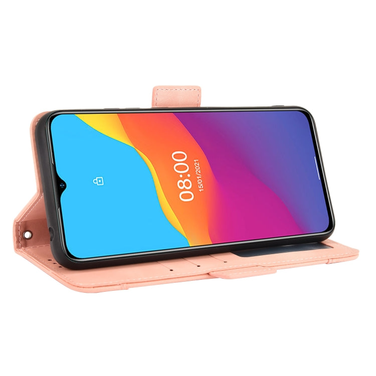 For Ulefone Note 10 Skin Feel Calf Pattern Horizontal Flip Leather Case with Holder & Card Slots & Photo Frame(Pink) - Ulefone Cases by PMC Jewellery | Online Shopping South Africa | PMC Jewellery | Buy Now Pay Later Mobicred
