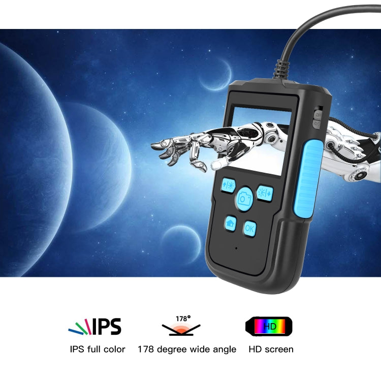 P60B 5.5mm 1080P 2.4 inch IPS Screen IP68 Waterproof HD Digital Endoscope, Length:2m Hard Cable -  by PMC Jewellery | Online Shopping South Africa | PMC Jewellery | Buy Now Pay Later Mobicred