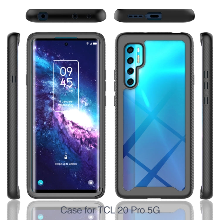 For TCL 20 Pro 5G Starry Sky Solid Color Series Shockproof PC + TPU Case(Black) - More Brand by PMC Jewellery | Online Shopping South Africa | PMC Jewellery