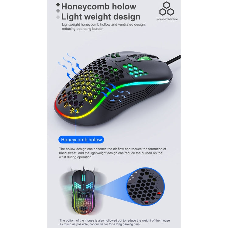 iMICE T98 RGB Lighting Gaming Wired Mouse - free shipping - PMC Jewellery - Order now!