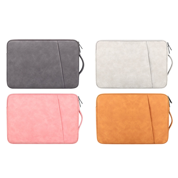 ND08 Sheepskin Notebook Iner Bag, Size:14.1-15.4 inch(Pink) - free shipping - PMC Jewellery - Order now!